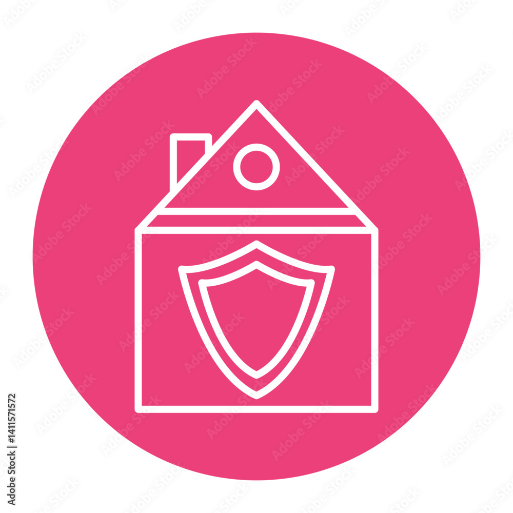 House Security Icon House Security Icon