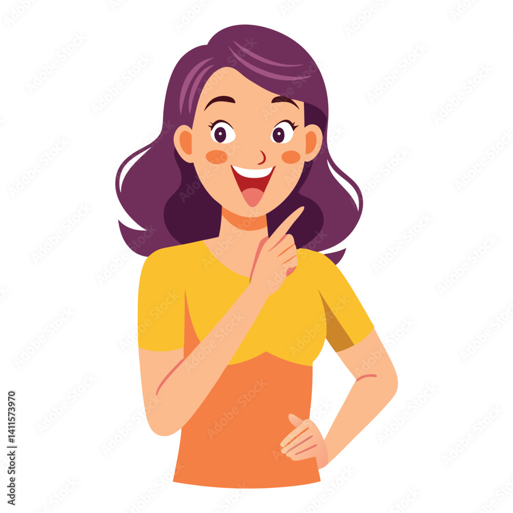 happy woman tells secret by putting palm to mouth happy woman tells secret by putting palm to mouth