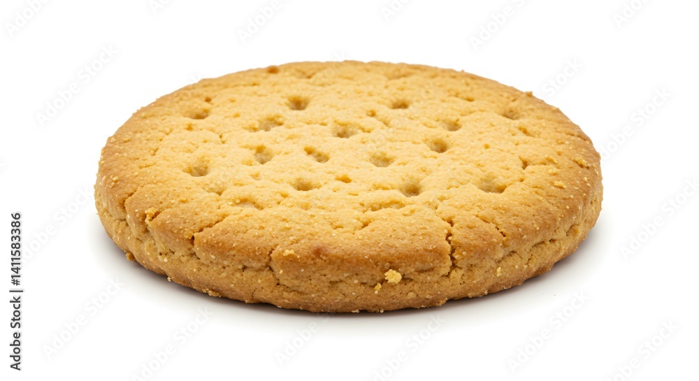 Digestive biscuit cookie white background Digestive biscuit cookie white background