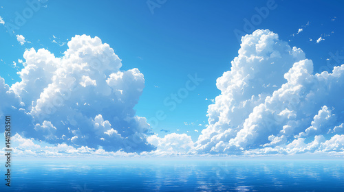 Beautiful sky and clouds