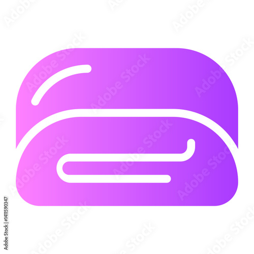 Blanket  gradient icon