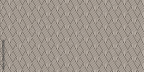 Linear flat design abstract lines pattern