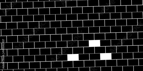 Black brick wall background. Black stone brick wall seamless background. Seamless Texture Pattern of a Brick Wall. Black bricks wall 3d illustration. Brick wall Texture. wall stone texture background.