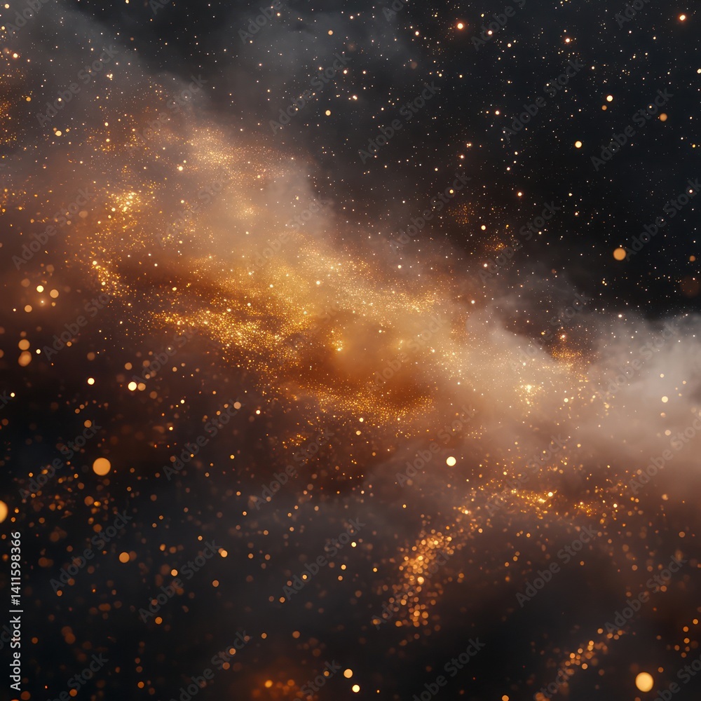 Fototapeta premium Cosmic nebula colors