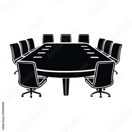 conference table and chairs
