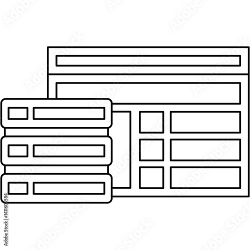 Web Hosting Icon