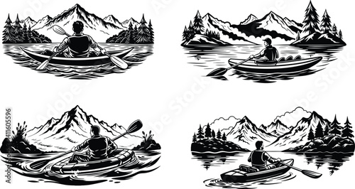 Kayaking Adventure in the Mountains