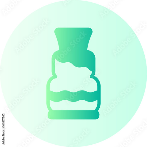 Vase gradient icon