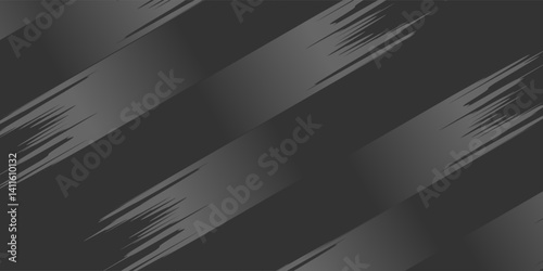 Grey premium abstract background with luxury lines and geometric shapes. Modern metallic backdrop for poster, headline, banner, wallpaper and futuristic design concepts.