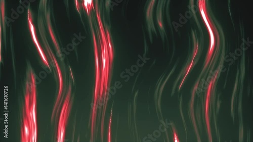 Abstract Liquid Flame Background with Glowing Light Effects – Fluid Fire Waves, Fiery Flow, and Vibrant Heat Energy Motion