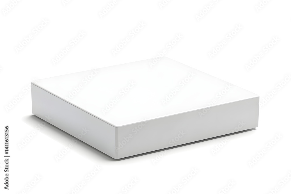 A minimalist presentation of a simple white box. Its clean lines and solid structure, perfect for various visual projects. A minimalist presentation of a simple white box. Its clean lines and solid structure, perfect for various visual projects.