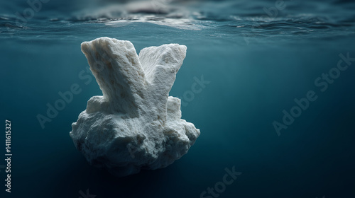 Submerged Iceberg: An awe-i...