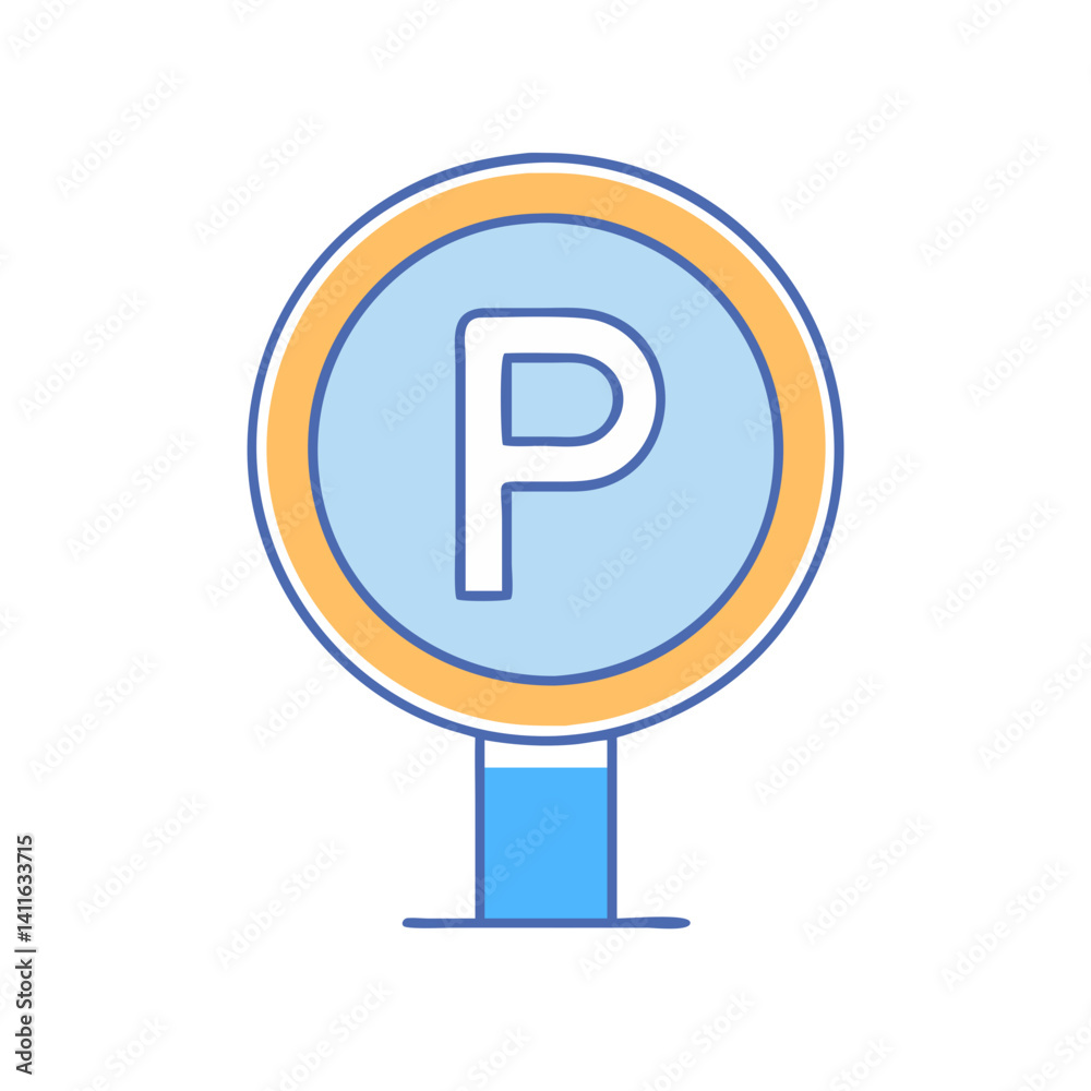 parking icon, parking vector illustration-simple illustration of parking , perfect for parking logos and icons parking icon, parking vector illustration-simple illustration of parking , perfect for parking logos and icons