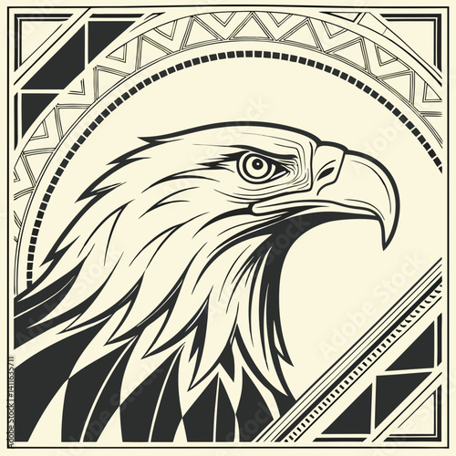 Eagle Vector Art and Illustration Set (from a collection)