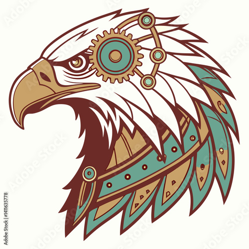 Eagle Vector Art and Illustration Set (from a collection)