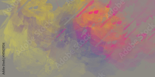 Art Oil and Acrylic brush stroke smear blot painting wall. obscure bleak stripes gem artistic backdrop. Golden abstract decorative paper texture background for artwork - Illustration .