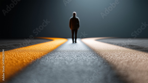 Path of Decision: Silhouett...