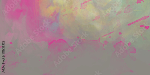 Art Oil and Acrylic brush stroke smear blot painting wall. obscure bleak stripes gem artistic backdrop. Golden abstract decorative paper texture background for artwork - Illustration .