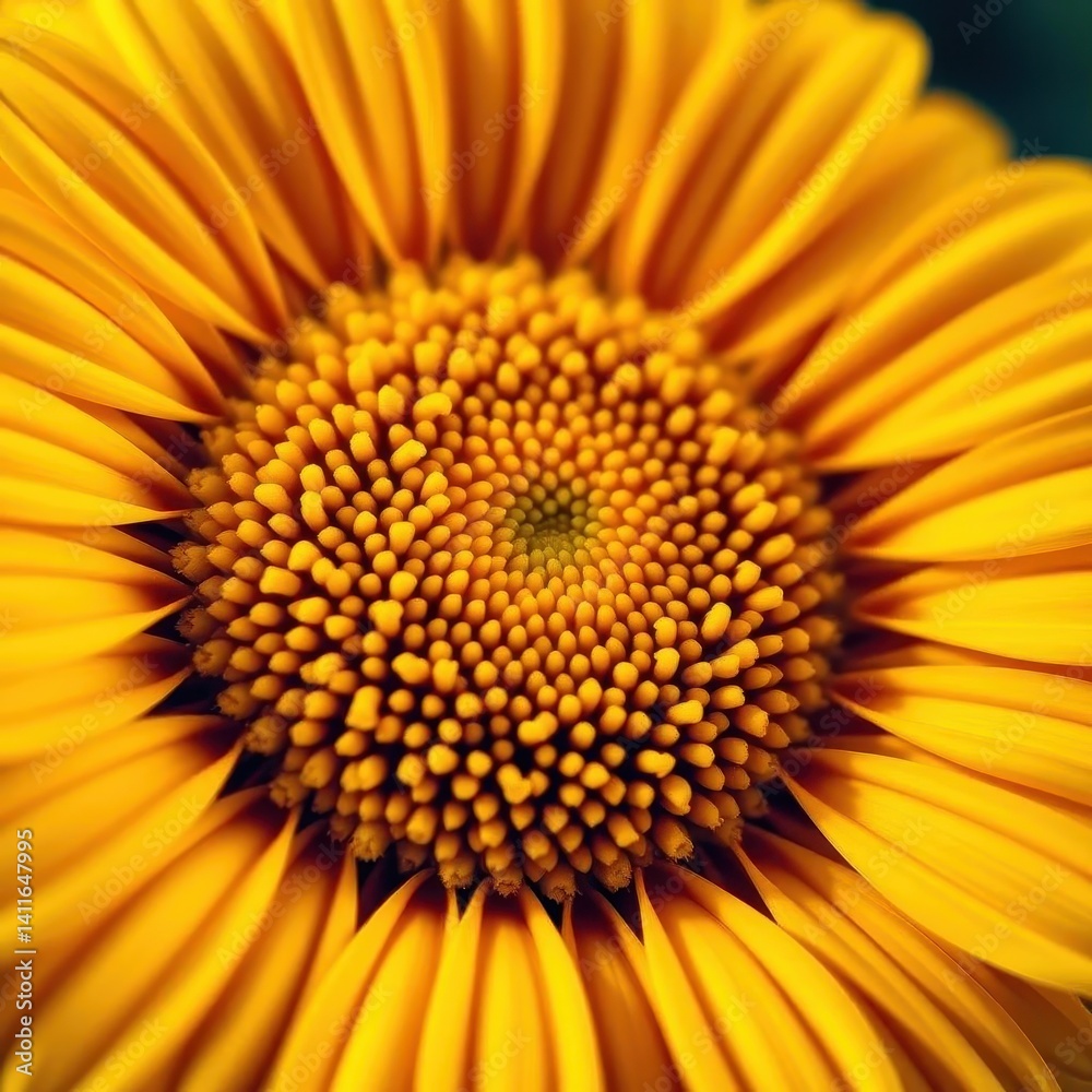 Vibrant yellow daisy petals, sharp focus, soft background, macro, yellow flower Vibrant yellow daisy petals, sharp focus, soft background, macro, yellow flower