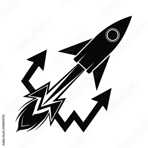 Rocket Launch Represents Growth and Success