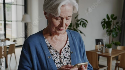 The Woman Using Smartphone