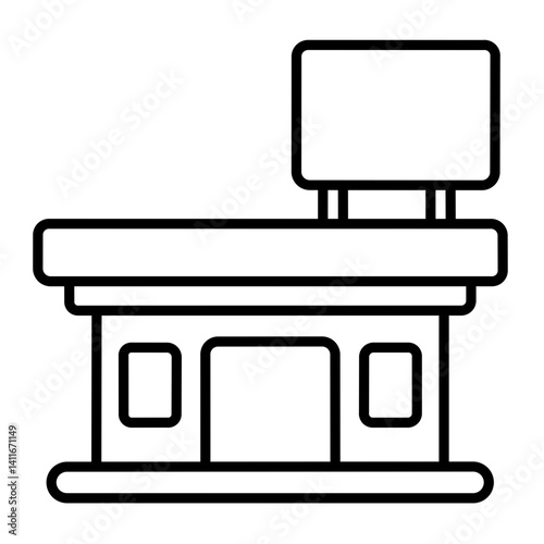 Store icon design 