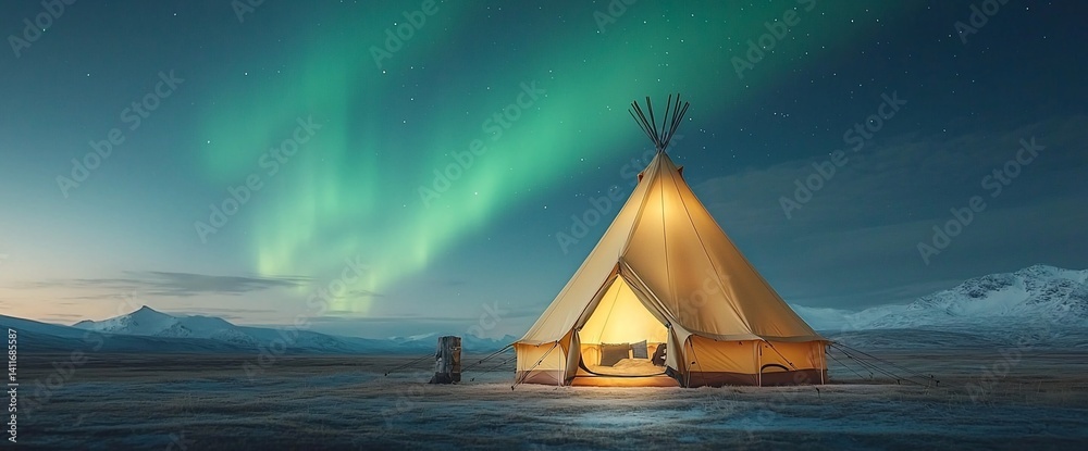 Northern Lights Igloo