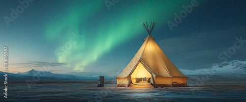 Northern Lights Igloo