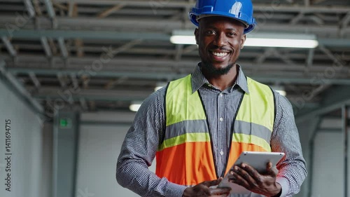 The Smiling Construction Worker