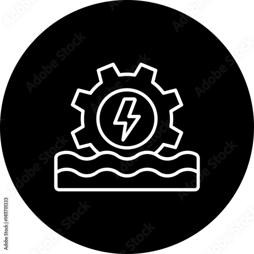 Hydro Power Icon
