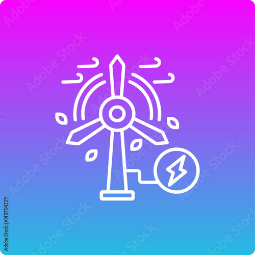 Eolic Energy Icon