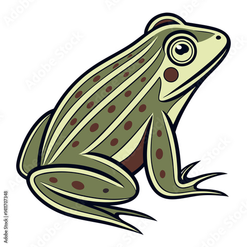 A unique frog amphibian wildlife reptile.