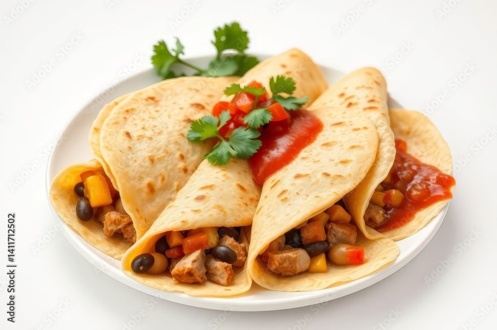 Beautifully Plated Salvadoran Pupusas Beautifully Plated Salvadoran Pupusas