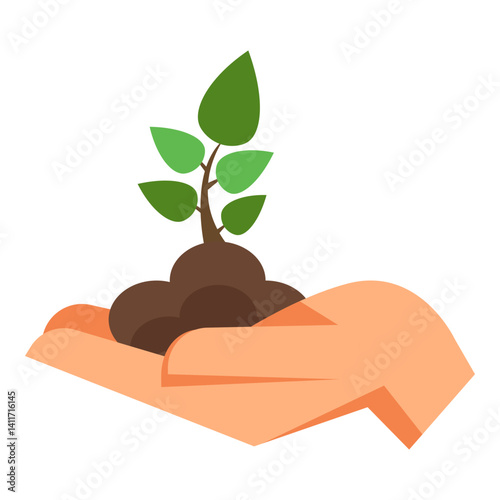 Reforestation Illustration
