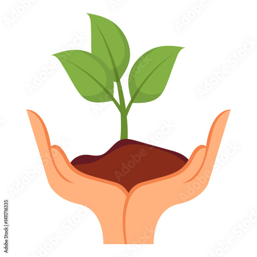 Reforestation Illustration