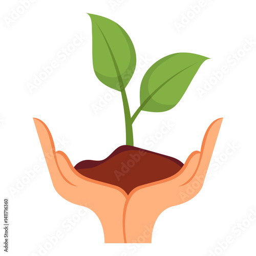 Reforestation Illustration