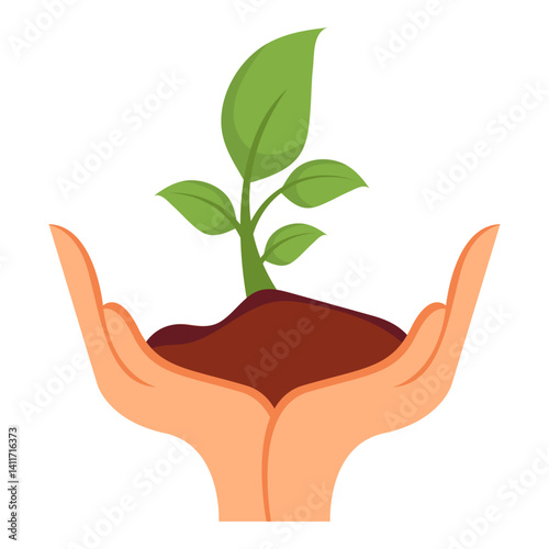 Reforestation Illustration