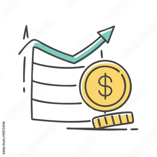 decreasing purchasing power icon, decreasing purchasing power vector illustration-simple illustration of decreasing purchasing power, perfect for decreasing purchasing power logos and icons