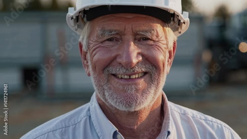 The Smiling Engineer Portrait