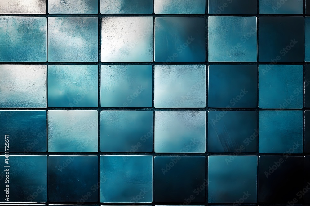 Abstract Textured Blue Squares A Modern and Geometric Visual Delight for Art Abstract Textured Blue Squares A Modern and Geometric Visual Delight for Art