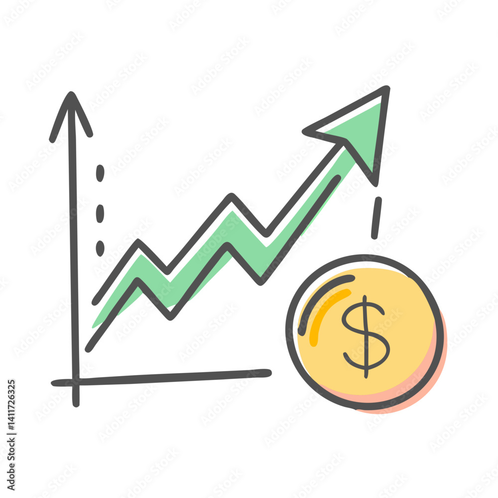 market trends icon, market trends vector illustration-simple illustration of market trends, perfect for market trends logos and icons market trends icon, market trends vector illustration-simple illustration of market trends, perfect for market trends logos and icons