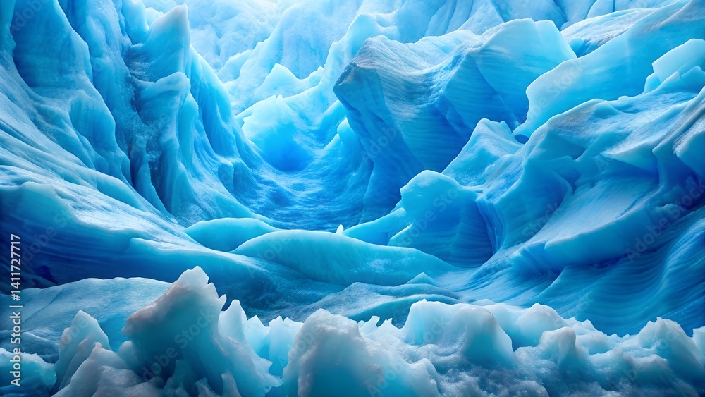 Obraz premium abstract blue background with waves