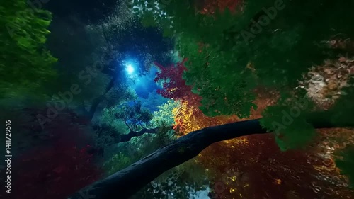 The four seasons reflected in the human mind and the beauty of nature