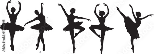  set Balerina Sihlouete