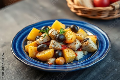 Delicious Montenegrin Bakalar Dish