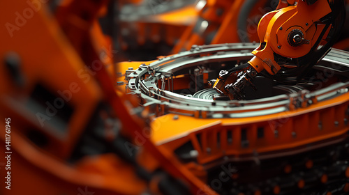 Mining laborer assisting in the setup of mining equipment for lithium extraction. Featuring equipment setup