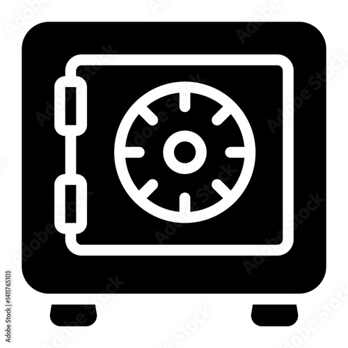 safebox icon for illustration