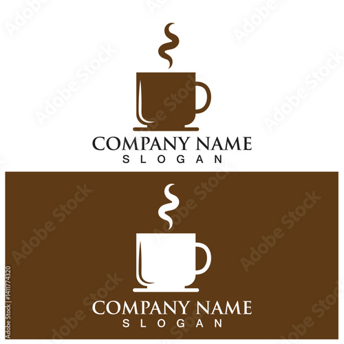 coffe cup icon vector illustration template design