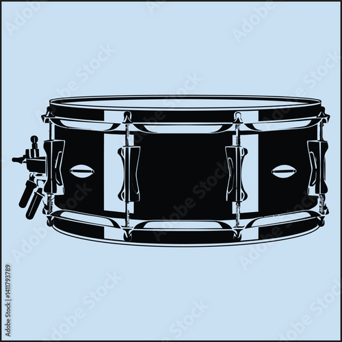 Silhouette of Drums Coffee, Music