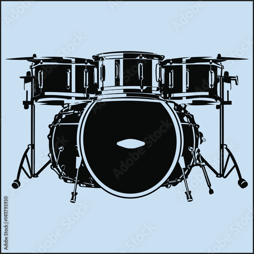 Silhouette of Drums Coffee, Vibe